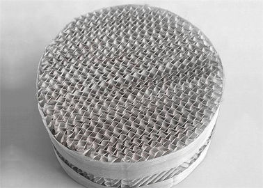Chemical Metal Tower Packing High Separation Efficiency Large Flexibility