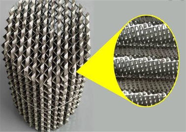 Petrochemical Distillation Column Packing Material  , Orifice Corrugated Packaging 350Y