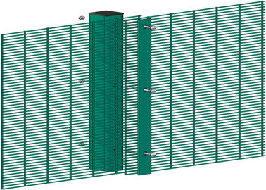 Pvc Coated / Galvanized 1.8*2.5m * 4.0mm 358 Security Fencing