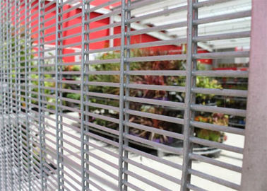 Durable 358 High Security Wire Fence , 358 Fence Panels Rot Proof 3.2mm Horizontal Wire