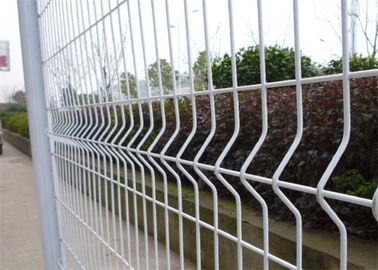 Garden Pvc Coated Green Curved 3d Wire Mesh Fence 1.8*3.0m