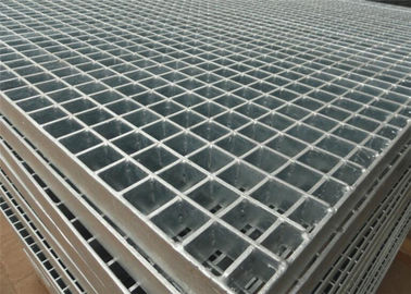 Non Sagging Steel Walkway Grating High Strength For Industrial Floors