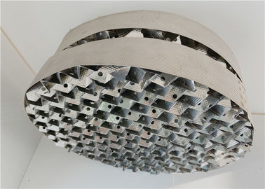 SS 316 Metal Structured Packing For Distribution Of Gas - Liquid 250Y 500Y