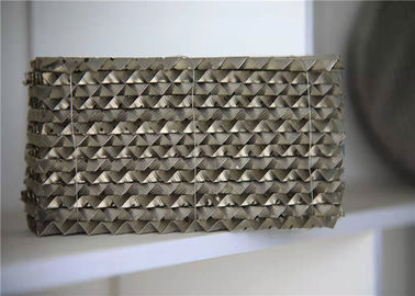 SS 316 Metal Structured Packing For Distribution Of Gas - Liquid 250Y 500Y