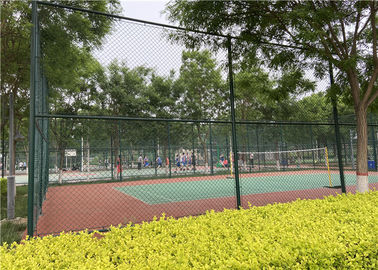 European Pool Basketball Court Yard Temp Chain Link Fence 4.0mm With Long Life