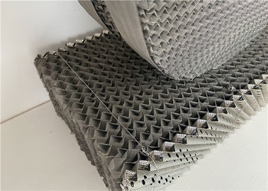SS 304 Metal Structured Packing 250Y 500Y For Distribution Of Gas Liquid