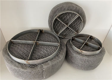 SS 304 Mist Eliminator Vapor Liquid Filter Wire Mesh Demister Pad
