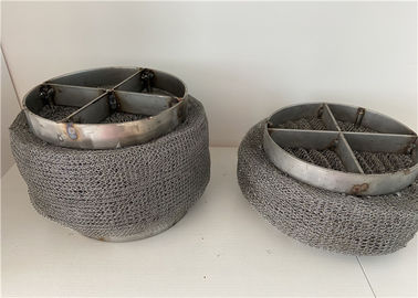 SS 304 Mist Eliminator Vapor Liquid Filter Wire Mesh Demister Pad