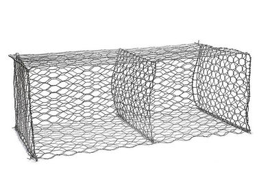 Hot Dipped Galvanized Rock Filled Stone Cage Gabion Wire Mesh