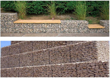 2x1x1m Gabion Basket Wire Mesh ASTM A974 Standard For River