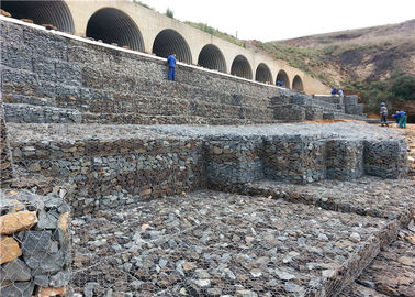 ISO9001 PVC Coated 2x1x0.5m Gabion Wire Mesh