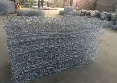 Hot Dipped Galvanized Rock Filled Stone Cage Gabion Wire Mesh