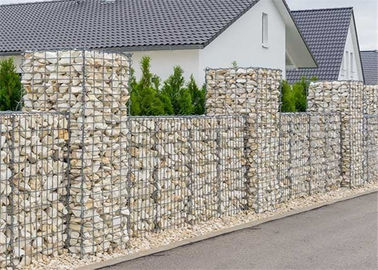 3.5mm Garden Fence 2x1x0.5m Welded Gabion Wire Mesh