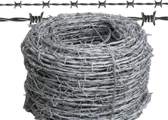 Hot Dip Galvanized 12 Gauge Stainless Steel Barbed Wire