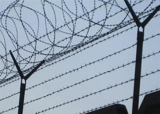 Cross Loop BTO-10 BTO-22 1000mm Razor Barbed Wire