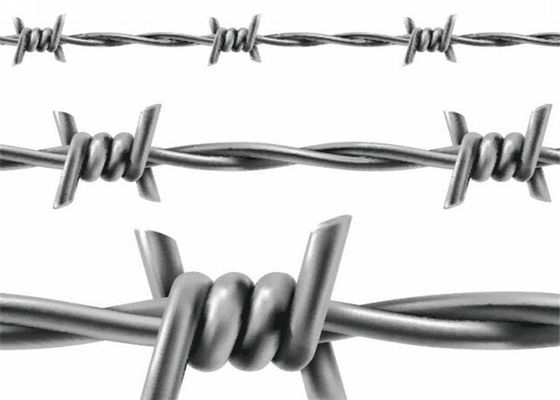 Military Double Twist Steel Barbed Wire 12X14 Gauge 25kg/Roll