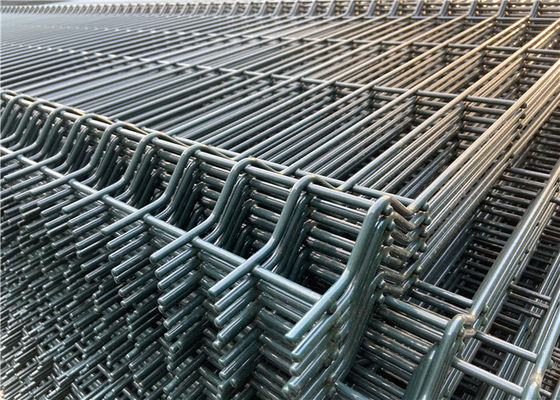 Galvanized V Mesh Fecning / 3D Curved Wire Mesh Fencing  For School / Garden