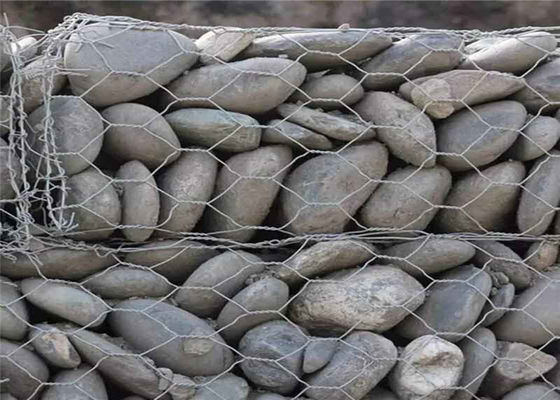 Galvanized Welded Gabion Box Gabion Wire Mesh For Air Condition Compressor
