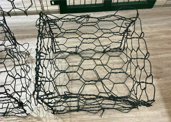Galfan Seawall Protection 1*1*0.5m Gabion Wire Mesh