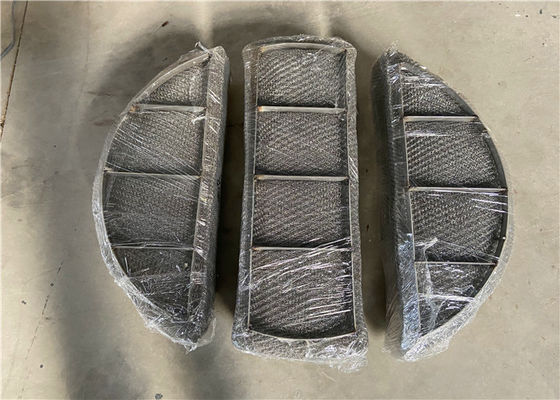 Gas Liquid Filter Wire Mesh Demister Pad SS 304 For Vapor Liquid Filter