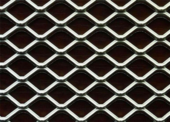 Flattened Aluminum Expanded Metal Wire Mesh For Industry Hexagonal Hole