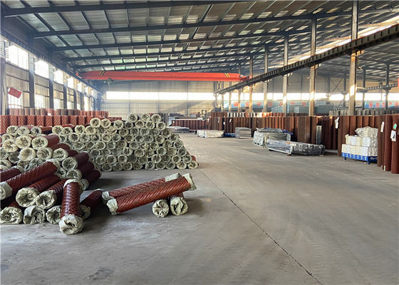 Low Carbon Steel 100mm Expanded Metal Wire Mesh Grate Tread Platform