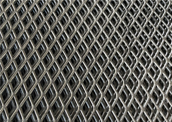 Flattened Decorative 1.25x2.5m Expanded Metal Wire Mesh