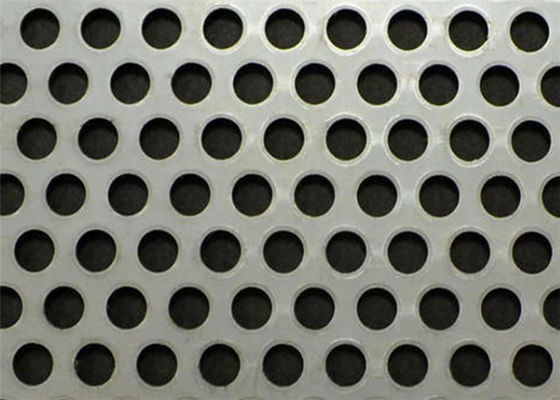 Diamond Hole Galvanized Perforated Wire Mesh Plate Thickness 0.8mm