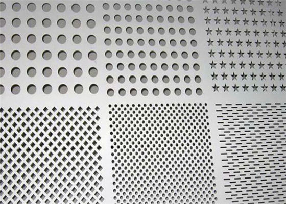 Honeycomb Punching Perforated Wire Mesh 4.0mm Thickness
