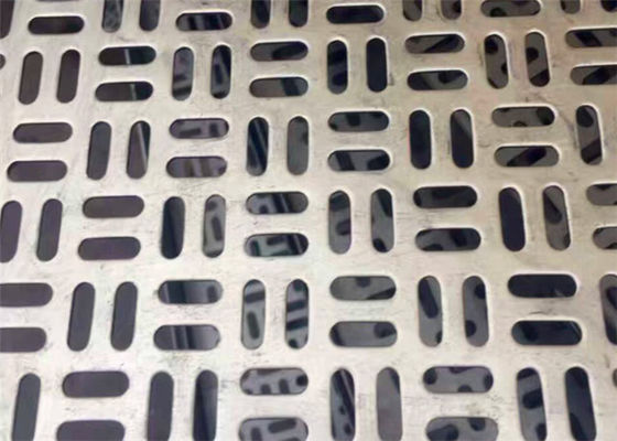 ISO 4mm Thickness Q235 Perforated Metal Mesh Sheet