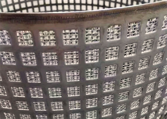 Micro Decorative Platforms 0.2mm Perforated Steel Sheet Hot Dipped Galvanized