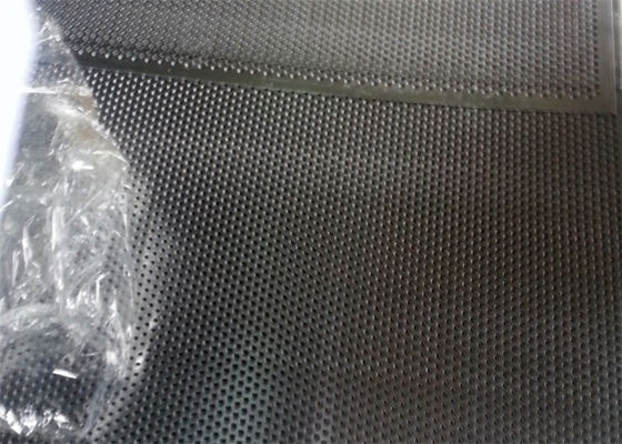 Ss304 Ss316 Micron Round / Diamond Hole Perforated Steel Sheet