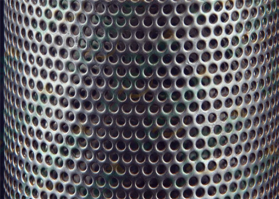 Micro Decorative Platforms 0.2mm Perforated Steel Sheet Hot Dipped Galvanized