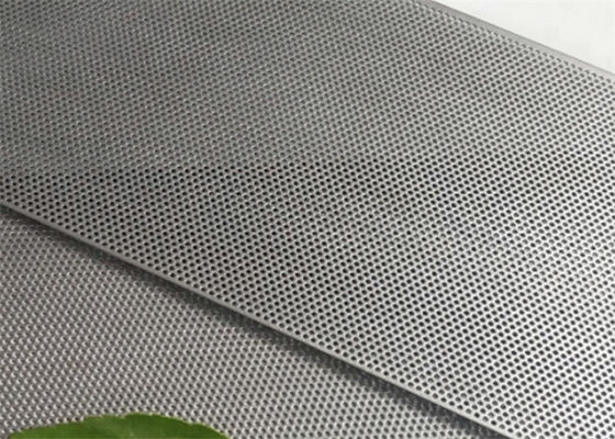 Round Holes Q235 1x4ft Perforated Wire Mesh