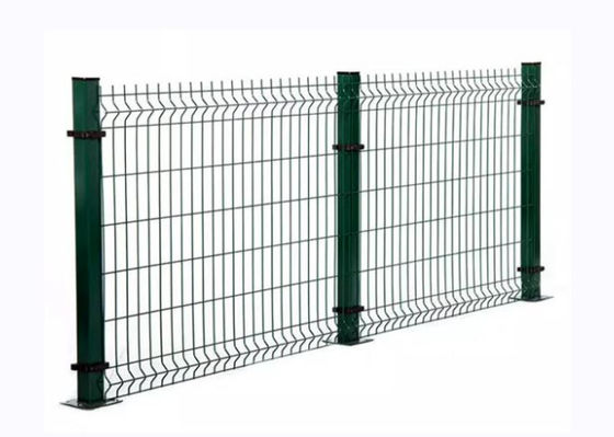 Welded 3d 1.8x3.0m Triangle Fence Panel Anti Corrosion