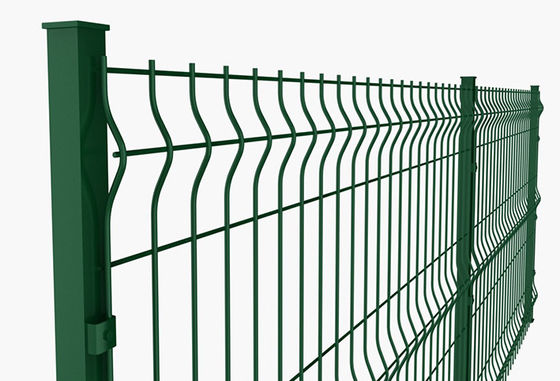 Welded 3d 1.8x3.0m Triangle Fence Panel Anti Corrosion