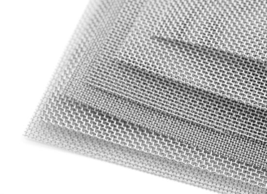 100 Mesh Micron Woven 0.914m Width Stainless Steel Wire Screen