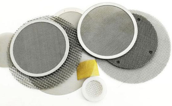 Chemical Fiber Industry Ss321 316l Wire Mesh Filter Disc