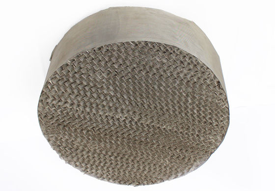 Knitted Wire Mesh Distillation Dolumn 250Y Metal Structured Packing SS 316