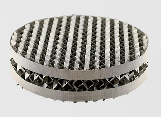 Corrugation Surface Chemical 700X/Y Metal Tower Packing For Separation