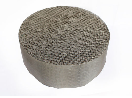 Knitted Wire Mesh Distillation Dolumn 250Y Metal Structured Packing SS 316