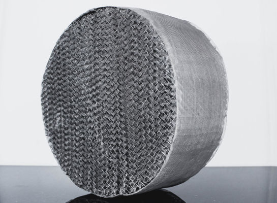 Perforated Plate Corrugated 125X 350Y Metal Structured Packing