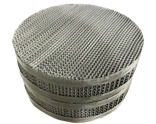 Stainless Steel 304 Knitted Wire Mesh 250y Metal Structured Packing