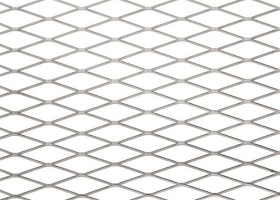 Flattened Diamond Sheet 1.22 X 2.44m Expanded Mesh Grating 3.0mm Thickness