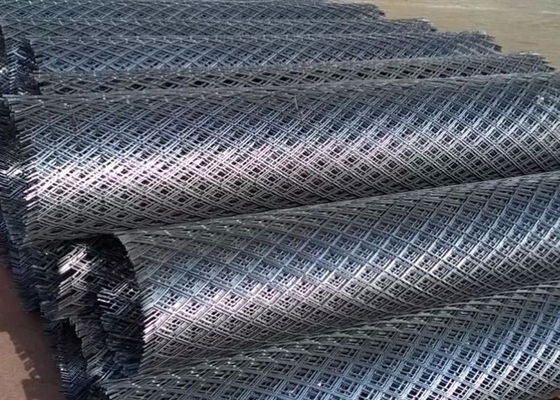 Pvc Coated Decorative Screen Cladding Expanded Metal Wire Mesh Flattened 0.3mm