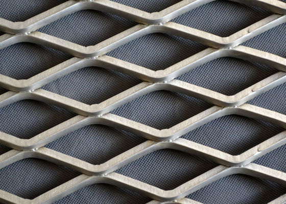 Punching Cladding 4ft X 8ft Expanded Steel Mesh