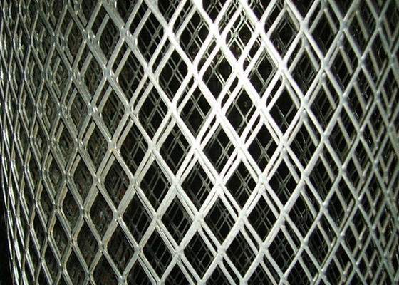 Security Iso 9001 Galvanized 0.3mm Expanded Metal Wire Mesh Sheet Diamond