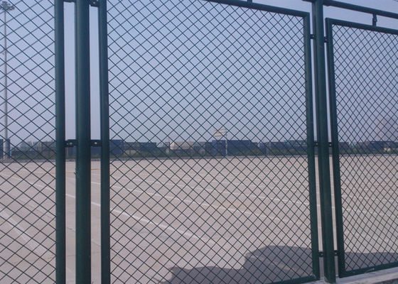 Heavy Duty Diamond Gi Expanded Mesh Sheet For Screening / Security