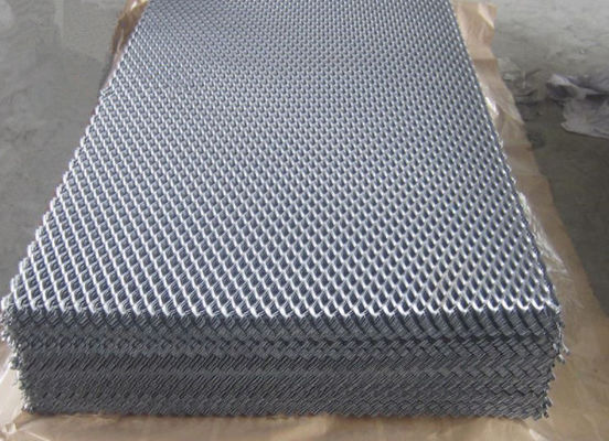 Flattened Diamond Sheet 1.22 X 2.44m Expanded Mesh Grating 3.0mm Thickness