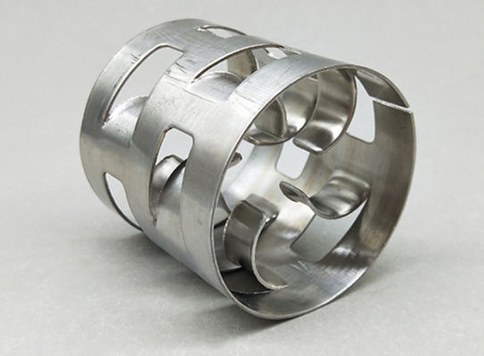 SS304 Metal Tower Packing Pall Ring 25mm 38mm For Adsorption / Scrubbing